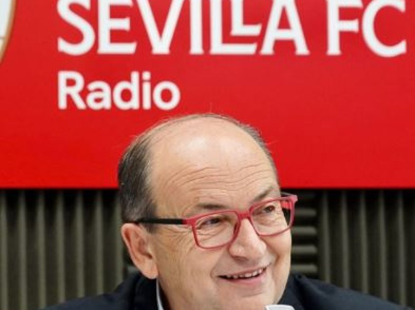 Presidenti i Sevillës tallet me Sergio Ramos