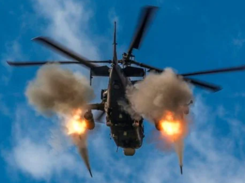 Ukraina rrëzon helikopterin rus mbi Zaporizhzhia