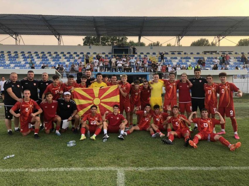 Maqedonia U17 fiton me rezultat bindës në miqësoren e parë ndaj Qipros
