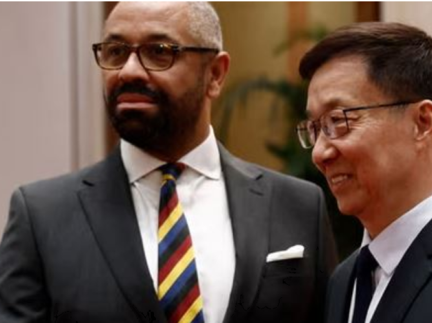 Sekretari i Jashtëm britanik takohet me zëvendëspresidentin e Kinës  