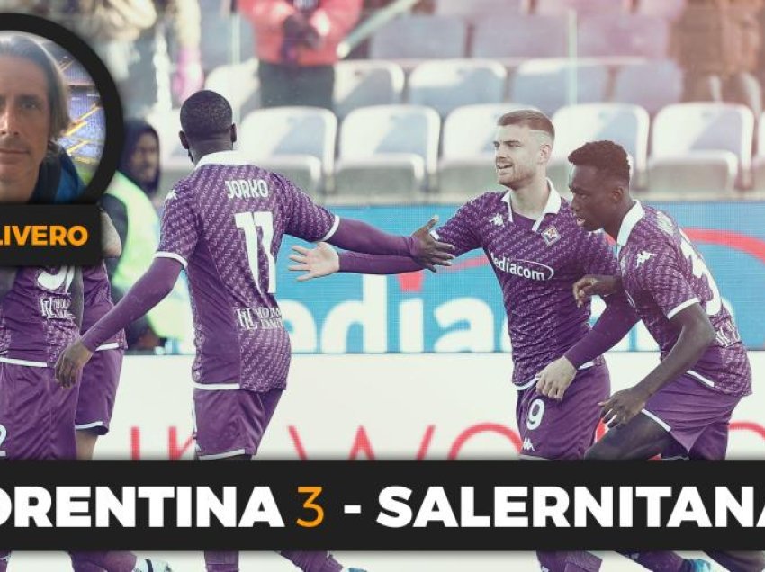 Fiorentina triumfon dhe zhyt më keq Salernitana-n