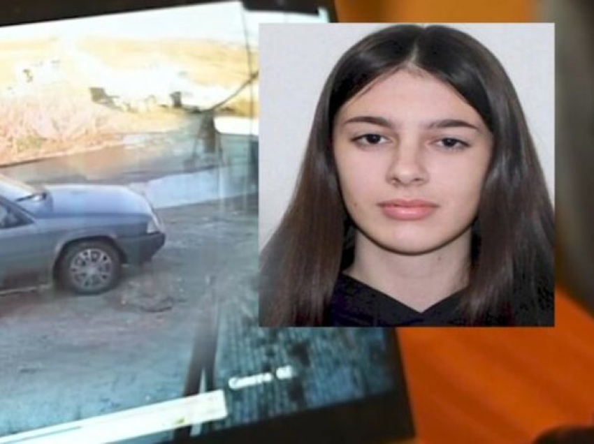 Dalin pamjet e rrëmbimit të 14-vjeçares së vrarë në Shkup, dy automjete kalojnë njëri pas tjetrit, njëri prej tyre i vjedhur