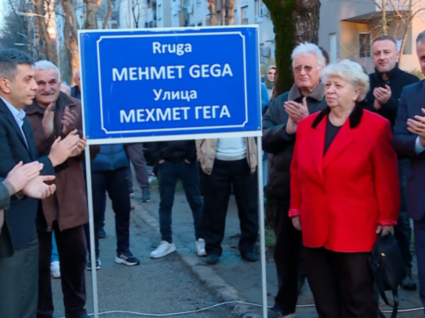 Një rrugë në Çair merr emrin e veprimtarit Mehmet Gega