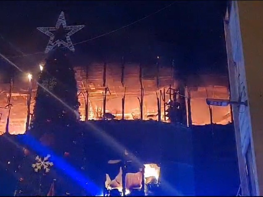 Zjarri në qendrën tregtare në Lushnje, prokuroria regjistron procedim penal