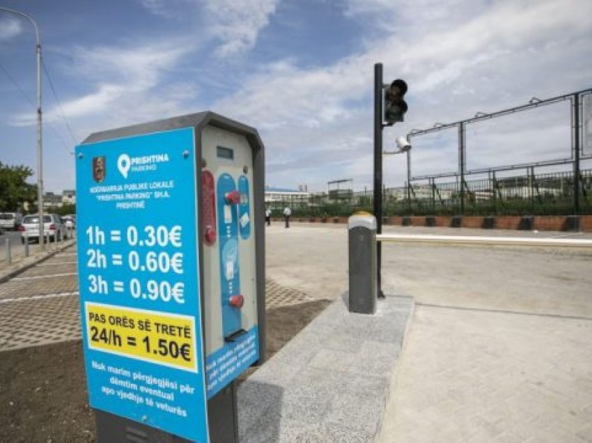 “Prishtina Parking” arrin afër 10 mijë euro të hyra brenda një dite
