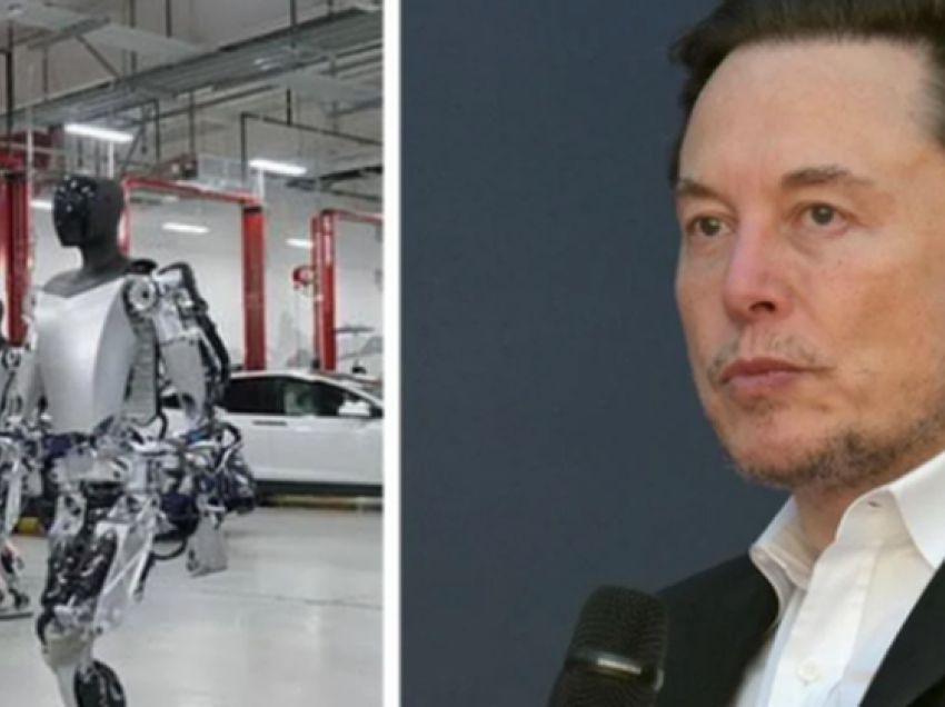 Zhgënjen teknologjia e Musk, roboti del del jashtë funksionit, ja çfarë ndodhi në fabrikën e Tesla-s