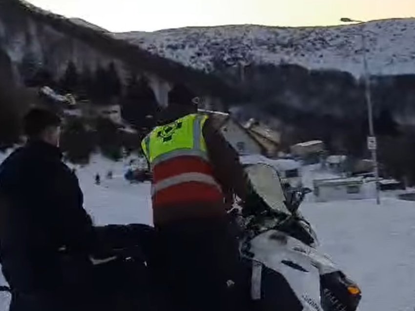 Pamjet/ Lëndohen dy persona në qendrën e skijimit në Brezovicë, intervenon ShKKSh 