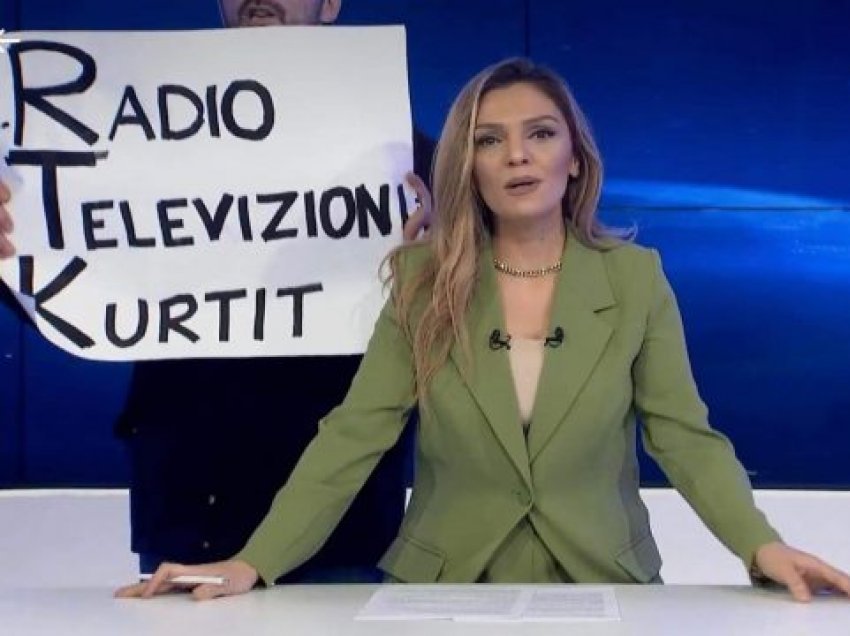 “Televizioni i Kurtit”, aktivisti i PSD-së futet në studio të RTK-së gjatë transmetimit të lajmeve