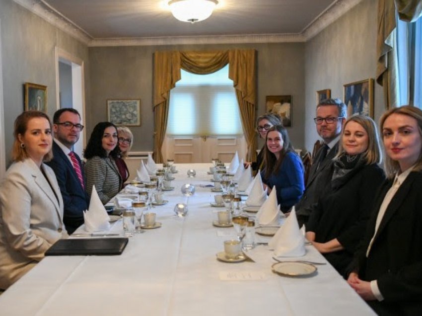 ​Osmani në Islandë, takon kryeministren e flasin për procesin e anëtarësimit të Kosovës në KE