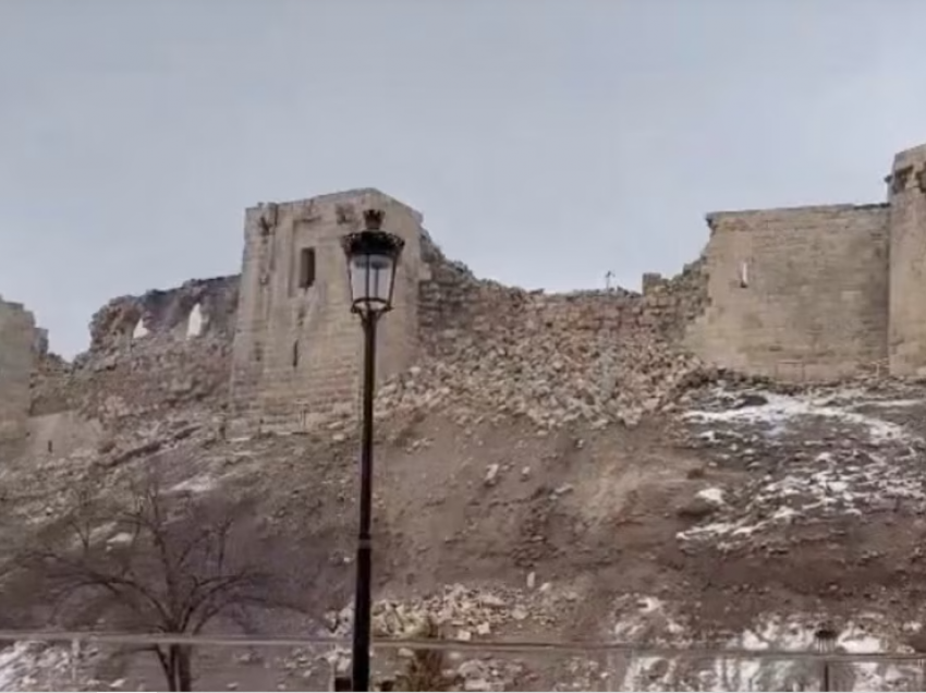 Tërmeti në Turqi dëmton Kalanë e Gaziantepit