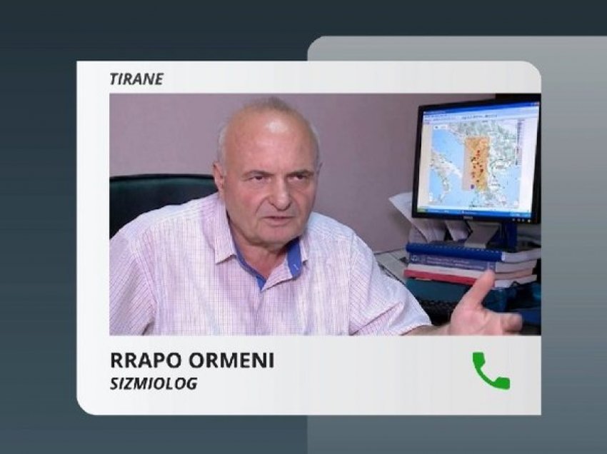 Lëkundjet e tërmetit, sizmiologu Ormeni qetëson qytetarët