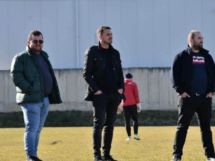 Arbtrim Qyra ndoqi stërvitjen dhe iu dha përkrahje futbollistëve