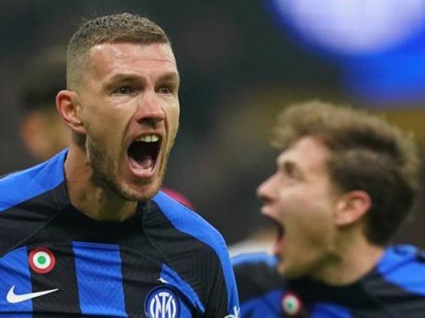 Edin Dzeko shënon gol të bukur me kokë, Interi njofton me humbje Napolin