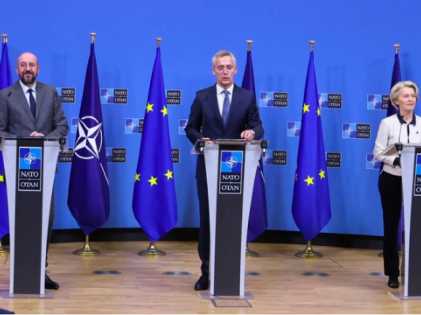 NATO dhe BE zotohen për bashkëpunim më të ngushtë