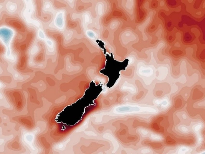 ​Zelanda e Re po përballet me një valë të nxehtë detare