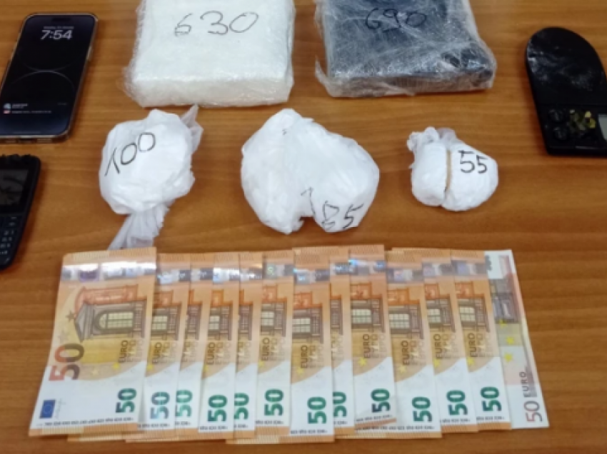 U kap me kokainë, arrestohet shqiptari në Athinë