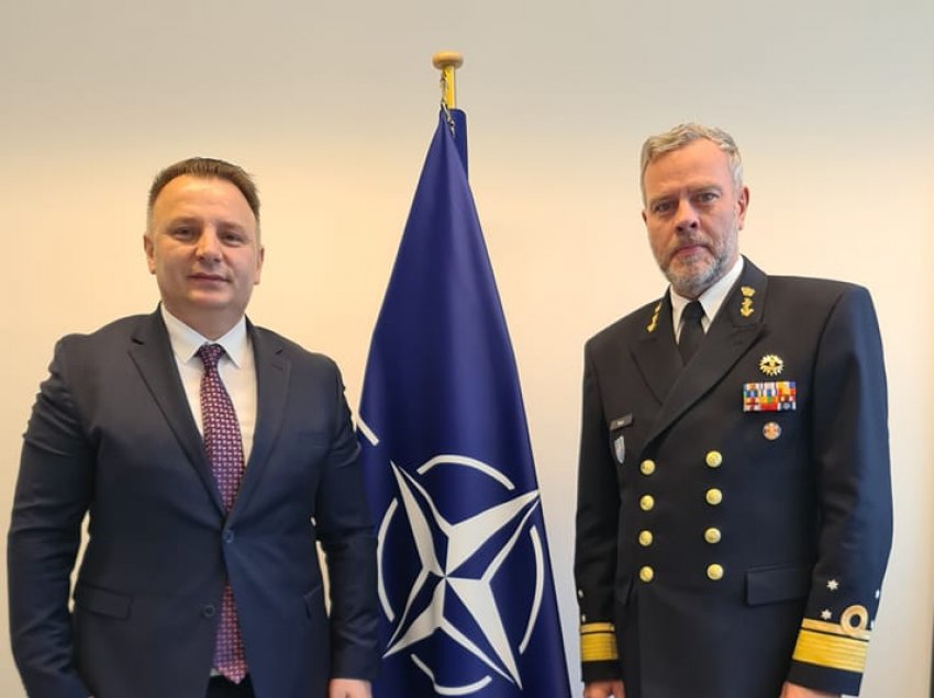 Ambasadori Zemaj u takua me Kryetarin e Komitetit Ushtarak të Organizatës së Traktatit të Atlantikut të Veriut