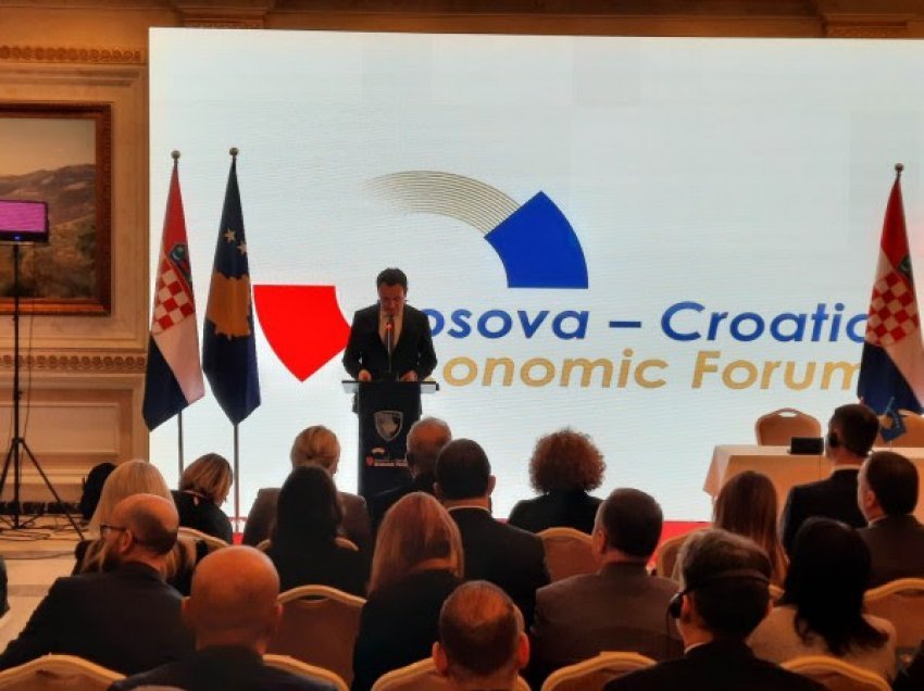 ​Hapet forumi ekonomik Kosovë-Kroaci, Kurti: Kemi trefishuar eksportet dhe dyfishuar importet