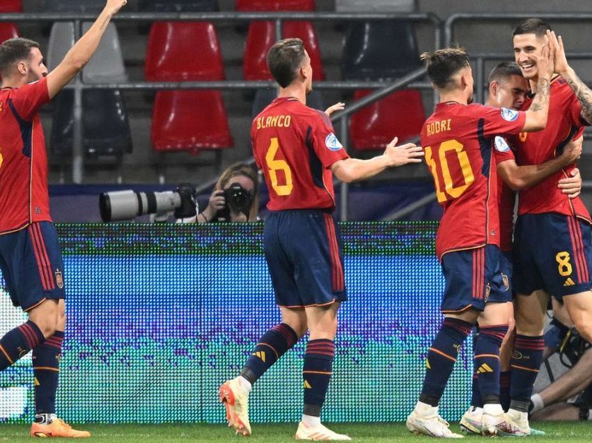 Spanja në finale, ndeshet me Anglinë U21
