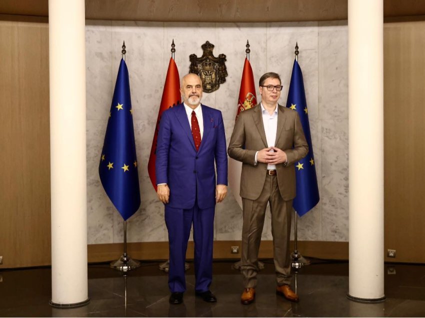 Vuçiqi pas takimit me Ramën: “Ballkani i Hapur” e ka rritur shkëmbimin tregtar mes dy vendeve