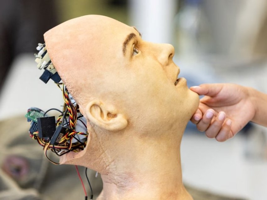 Roboti i avancuar humanoid 'Sophia' në Gjenevë