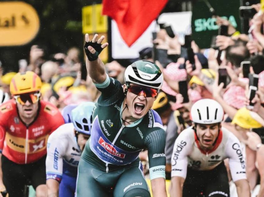 Jasper Philipsen tregon cilësitë e tija në etapën e 11-të të “Tour de France”