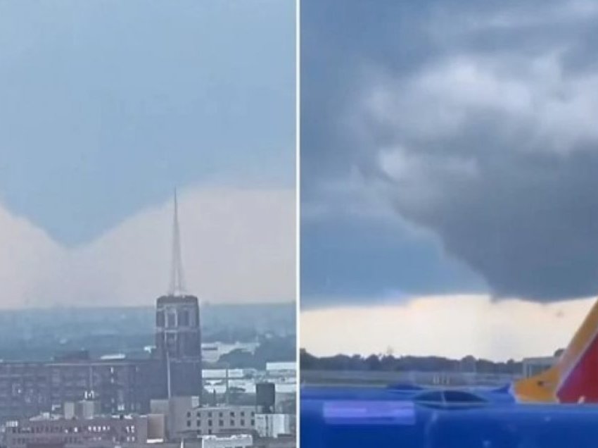 Skena të frikshme në Çikago, tornado godet qendrën e qytetit – aeroportet nuk funksionojnë