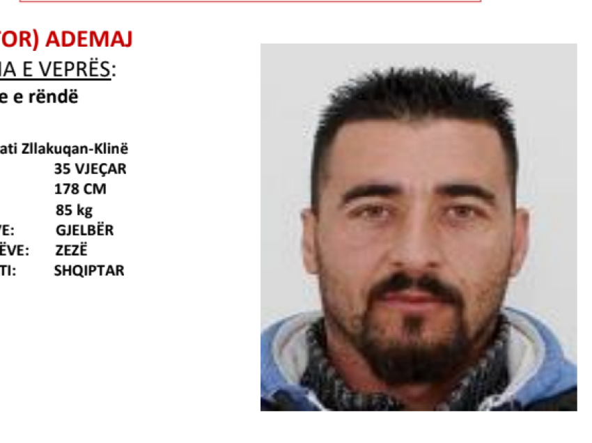 Dorëzohet në polici Mark Ademaj, i përfshirë në vrasjen e dy vëllezërve në Gjakovë