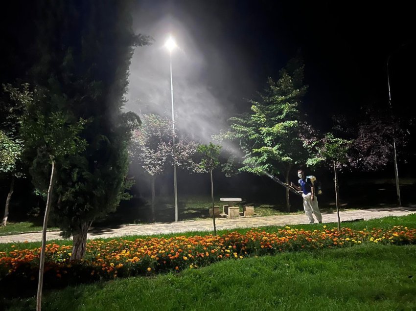 Fillon faza e tretë e dezinfektimit hapësinor në Prishtinë