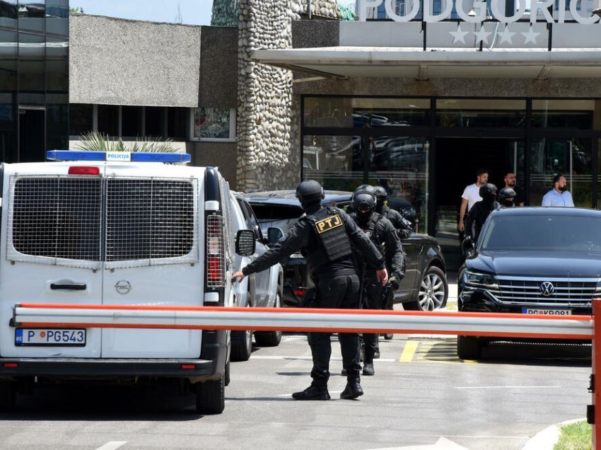 Pamje nga bastisja në hotel “Podgorica”, shteti malazez lufton mafian 