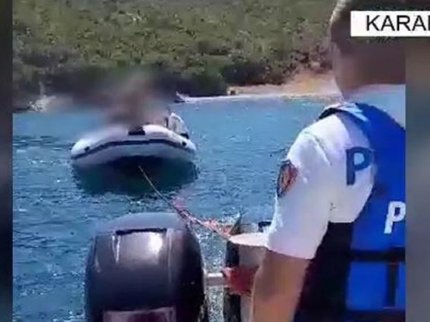 Mbetën në “mes” të detit pasi iu prish skafi, shpëtohen pesë pushuesit në Vlorë