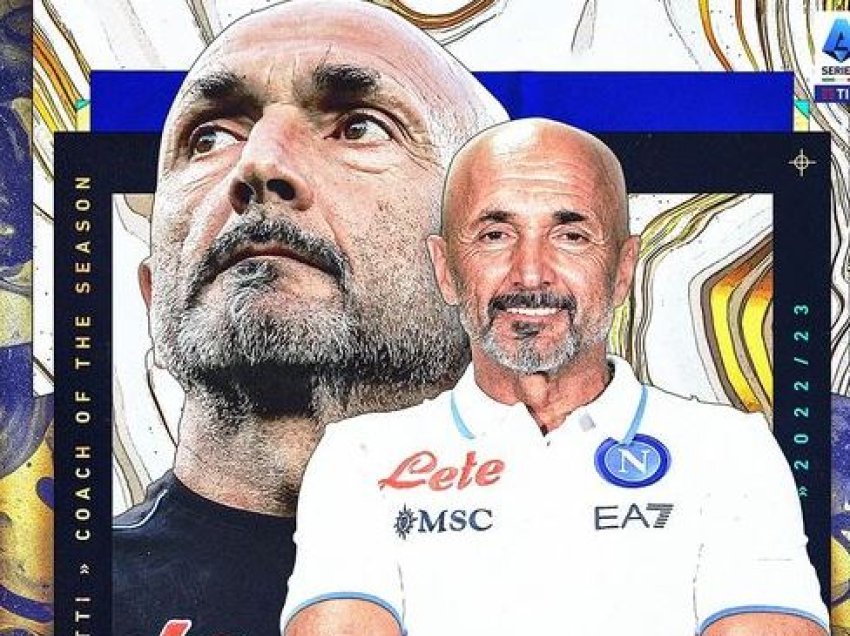 Spalletti shpallet trajneri i sezonit në Serie A
