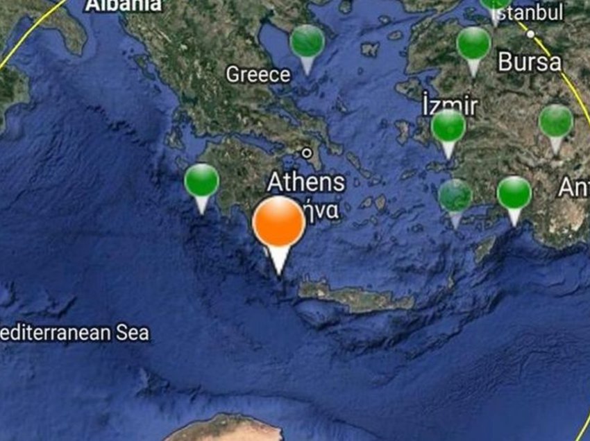 Tërmet në Greqi, nuk raportohet për viktima