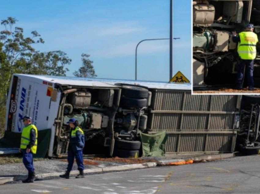 Dhjetë të vdekur pasi autobusi që transportonte të ftuarit e dasmës pësoi aksident në Australi