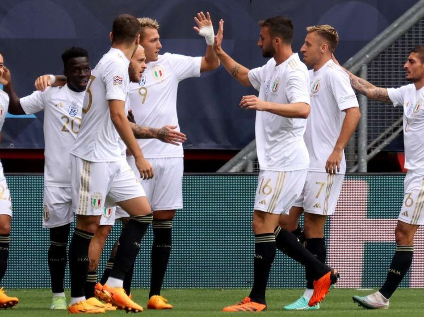 Italia gjunjëzon Holandën, përfundon e treta në Ligën e Kombeve 
