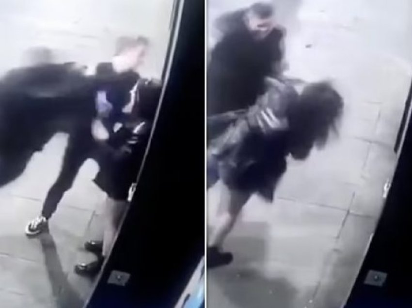 Para stacionit të trenit në Glasgou sulmon çiftin, i godet me grushta në fytyrë – kamerat e sigurisë filmojnë gjithçka