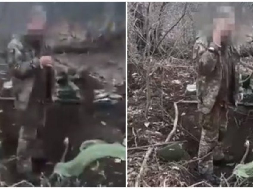 Ushtari i paarmatosur ukrainas ekzekutohet në mënyrën më brutale nga rusët, qëllohet me breshëri plumbash  