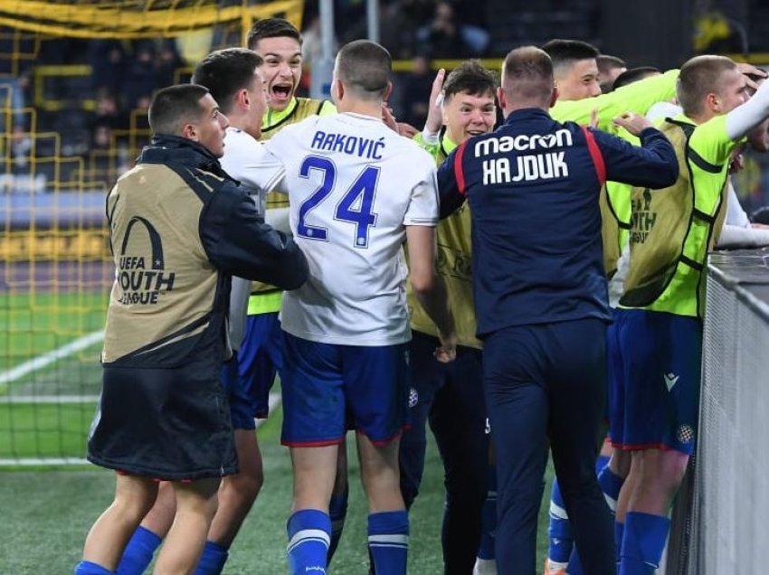 Hajduku U19 i Splitit shkakton senzacion, kualifikohet në gjysmëfinale të Champions League