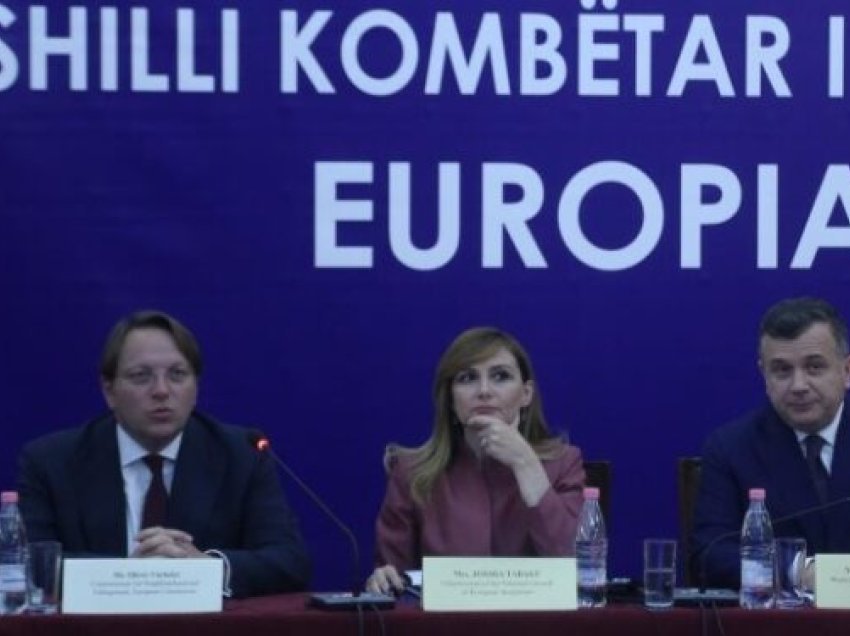 Këshilli Kombëtar i Integrimit, Varhelyi: Është këtu për të punuar që Shqipëria të bëhet anëtare e BE!
