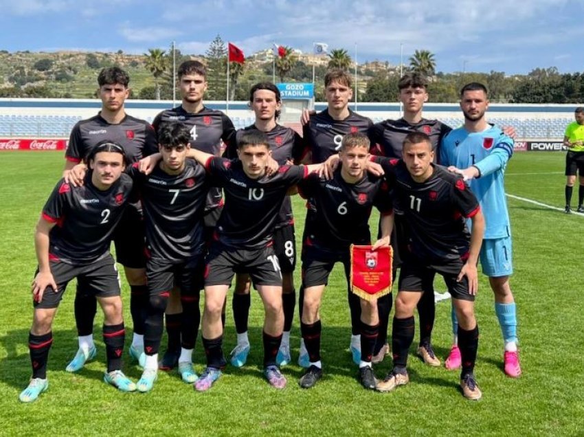 Shqipëria U19 triumfon në miqësoren ndaj Maltës