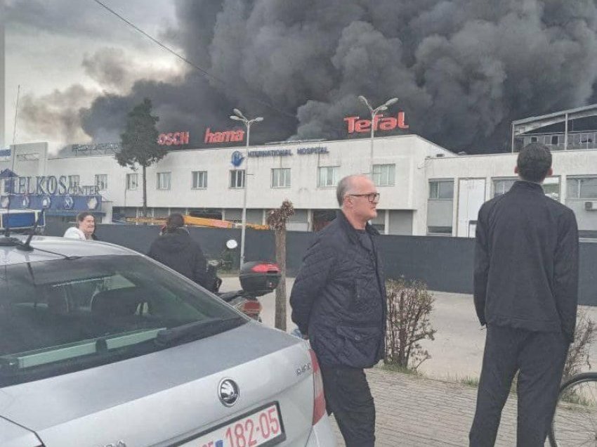 Ramiz Kelmendi flet pas zjarrit të depove të ELKOS-it në Pejë