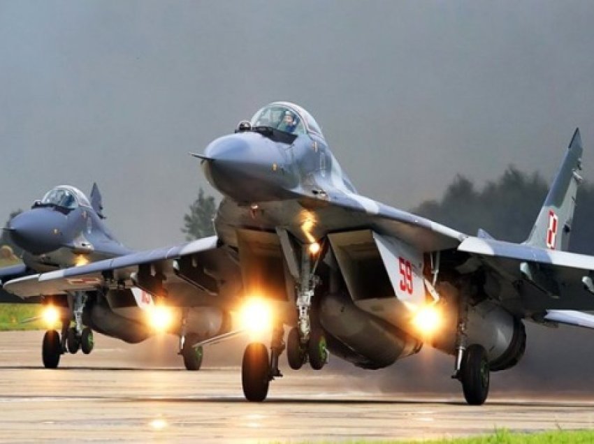 Polonia transferon dhjetë avionë luftarakë MiG-29 në Ukrainë