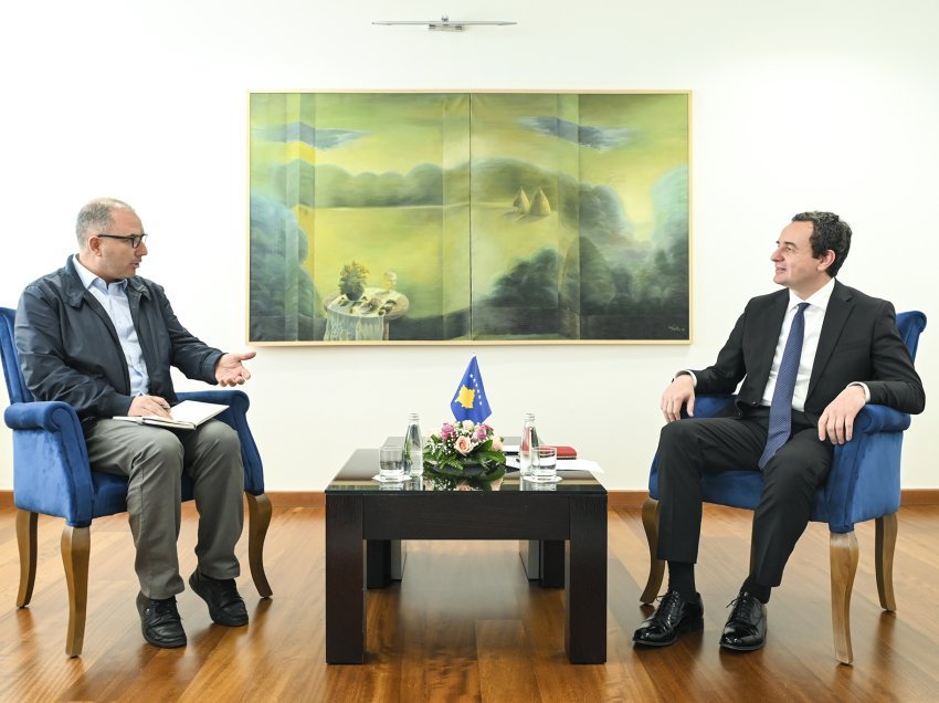 Kryeministri Kurti takoi Kryetarin e BSPK-së, Atdhe Hykolli