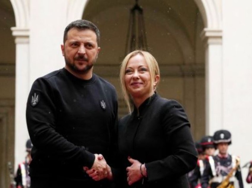 Meloni: Italia do të vazhdojë të furnizojë Ukrainën me armë