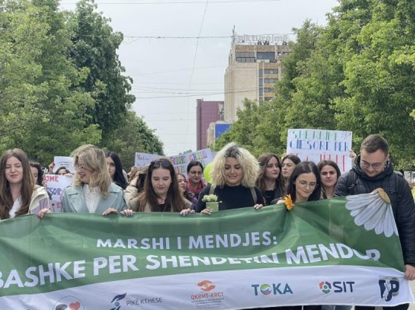 Marshohet në Prishtinë, kërkohet ndërgjegjësim për shëndetin mendor