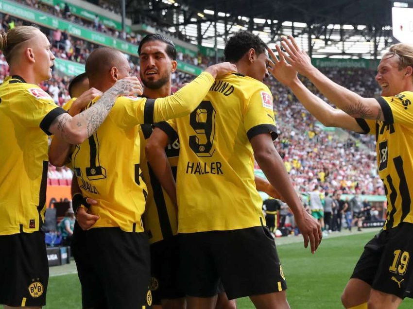 Haller trim i ndeshjes, Dortmundi tre pikë larg titullit të Gjermanisë