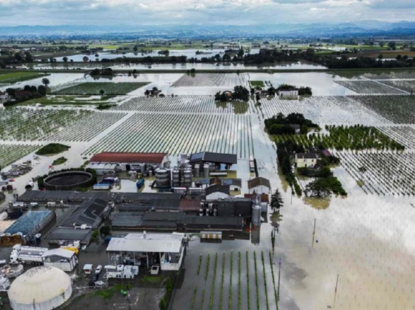 Përmbytjet në Itali/ Shkatërrohen të korrat dhe mbyten bagëtitë në një nga qendrat gastronomike