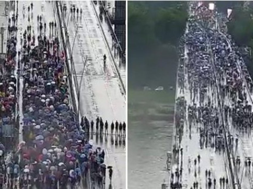 Shiu ia prishi tubimin Vuçiçit, mijëra qytetarë e ‘braktisën’ para se të fliste lideri serb
