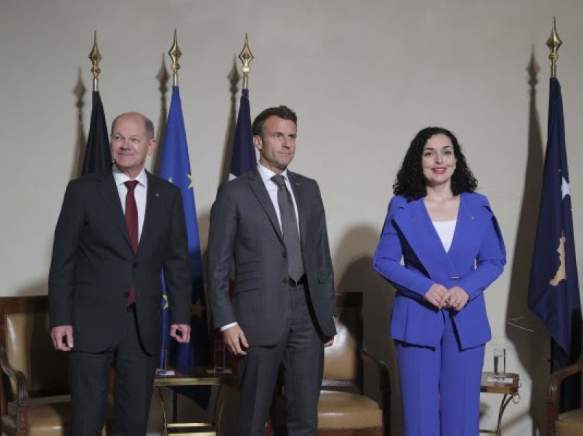 ​Macron konfirmon takimet me Osmanin, Vuçiqin dhe Scholzin në Moldavi