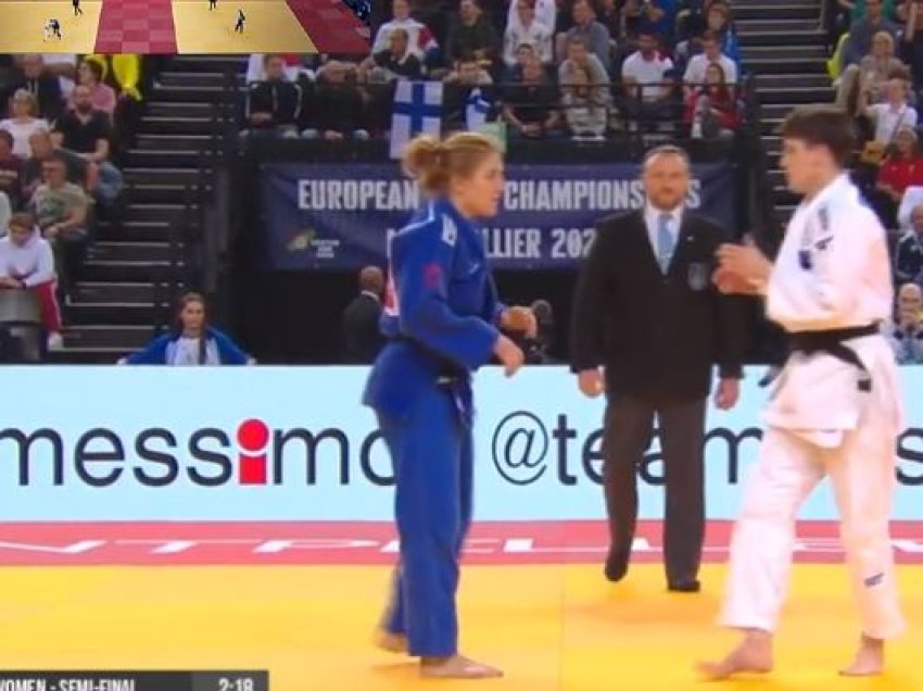 Laura Fazliu fiton medaljen e bronztë në Kampionatin Evropian